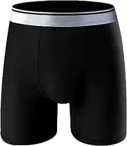 [JEShifangjiusu] Men's Underwear Solid Color Modal Breathable Boxer Shorts Stretch Fitness