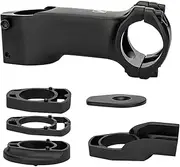 Cycle Stem | Aluminum Alloy Bike Handlebar Stem - Internal Cable Routing, 7 Degree Adjustable for Long-Distance Racing Adventure Mountain Road