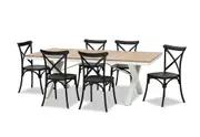 ELWOOD 7 Piece Outdoor Dining Setting with Skylar MK2 Chairs