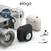 在飛比找momo購物網優惠-【Elago】AirPods 3 相機保護套(AirTag可