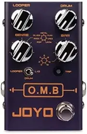 JOYO R-06 O.M.B Looper and Drum Machine Guitar Effects Pedal - Revolution Series