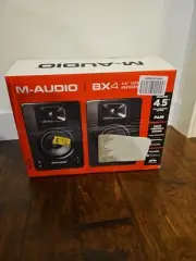 BX4 4.5" Studio Monitors, HD PC Speakers for Recording and Multimedia with Mu...