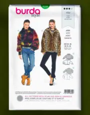 Misses Faux Fur Jacket Sewing Pattern, Two Variations! (Sizes 10-20) Burda 6359