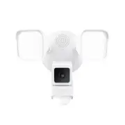 Cam Floodlight with 2600 Lumen LEDs, Wired 1080p HD IP65 Outdoor Smart Securi...