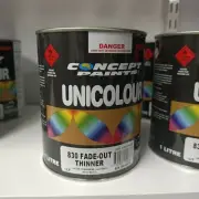 2K Paint Thinners Blending Fade out Reducer Spray painting cars