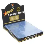 30 x SELECT CARD ARMOUR TRADING CARD 9 POCKET PAGES 11 HOLES SUITS AFL POKEMON