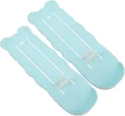 [SUPVOX] Versatile 2 Pack Boys and Girls Foot Measurer Accurate Foot Measurement Scale for Shoe Size