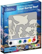 Australian Geographic - Create Your Own - Wooden Great Barrier Reef