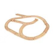 25 Piece Wooden Train Track Set