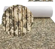 Boat Flooring EVA Foam 94x45" Boat Decking Sheet Self Adhesive Marine Flooring Camo Marine Carpet for Boats Yacht Kayak Decking Cushioning Cooler Seating Helm Pad Swimming RV Golf Cart Non Slip Pad
