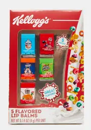 [Centric Beauty] Kellogg's Vending Machine Lip Balm Set
