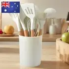 12Pcs Kitchen Utensil Set with Holder Spatula Spoon Brush Whisk Kitchen Supplies