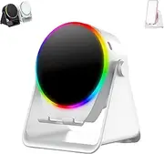 4-in-1 360° Rotating Bluetooth Speaker Stand, Anti-Slip Base Hd Surround Sound for Home & Outdoor,Hd Surround Sound, for All Smart Phone,for Men Women,White