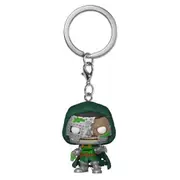 Marvel Zombies Dr Doom Pocket Pop! Keychain