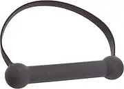 Creative Conceptions Quickie Gag Silicone Mouth Bit, Black (One Size)