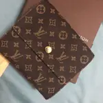 LOUIS VUITTON MONOGRAM MINI LIN 三層短夾