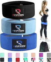 3 Sets Resistance Bands | Glutes, Hips and Legs Exercise Band | Ideal for Home Gym Fitness, Yoga, Pilates & Workout | Women and Men Non-Slip Booty Band | Physio Resistant Loop