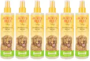 Burt's Bees Dog Grooming Deodorizing Spray Apple & Rosemary 10 fl oz Set of 6