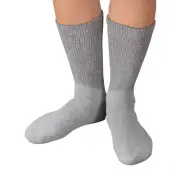 Curative Diagnostics Diabetic Socks Size 10-13 Crew Set of 3 Pair Pack - Gr