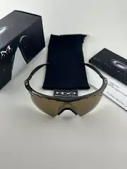 Oakley M Frame Gold X Gold Iridium Strike Vented+Box 09-110 Gold Mine NEW