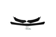 4PCS Universal Car Front Lip Chin Bumper Protector Spoiler Splitter Body Kit Glossy