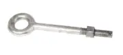 Baron 1/2 in. S X 2 in. L Hot Dipped Galvanized Steel Eyebolt Nut Included