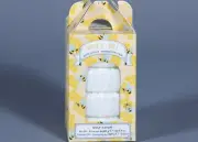 DIAMANTE HONEY Vegat. Based Round Individually Wrapped Soaps 4x2.8 oz. Italy
