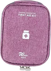 koolsoo Medicine Storage Bag First Aid Bag Emergency First Aid Kits Children Emergency Medical Bag for Camping Home Car Travel Office