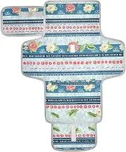 Reusable Changing pad for Baby with Tissue Pocket Diaper mat Changing pad Travel with Built-in Pillow