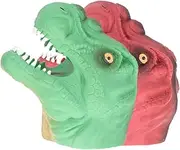 2Pcs Dinosaur Finger Puppets Realistic Educational for Creative Storytelling Puppets Interactive Playtime Dinosaur Figures
