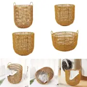 Laundry Hamper Toys Organizer Basket Handwoven Storage Baskets Wicker Baskets