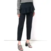 3.1 Phillip Lim Ruffled-Apron Pant Trouser Navy Sz 2 New with Tags Women's $495