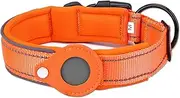 Airtag Dog Collars for Small Dogs Reflective Airtag Pet Cat Positioning Collar with Quick Release Metal Buckle for Outdoor