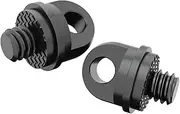 2PCS 1/4 inch Screw Hinged Holder Camera Fixing Screw hread for Tripod DSLR Cameras 1/4" Camera Neck Strap Screw Holder, 1/4-20 Thread Camera Screws with Rubber Washer