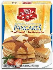 Tres Estrellas Pancake Flour Mix 17.6 Oz, Pancake Flour Mix, 17.600000000000001 Oz (Pack of 12)