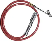 Milton 553 Heavy-Duty Truck Tire Inflator with Pressure Gauge, 5' Hose Dual Lock-on Air Chuck, Made in USA (OSHA Compliant) 10-160 PSI