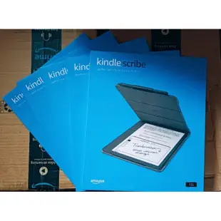 Amazon官方 Kindle Scribe Fabric Folio 織布（leather皮革保護套 Scribe專用