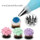 14 Pcs Icing Piping Nozzles Tips Cake Pastry Decor Baking Tools & Pastry Bag