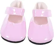 Vaguelly 1 Pair Cute Miniature Doll Shoes Accessories for Dolls for Imaginative Play Home Decoration Present