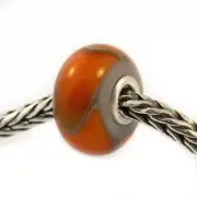 Authentic Trollbeads Glass 61307 Orange Armadillo :1 RETIRED