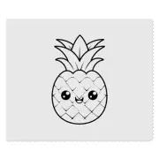 2 x 'pineapple' Microfibre Lens / Glasses Cleaning Cloths (LC00023702)