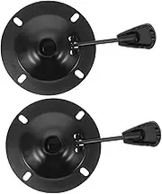 2Pcs Office Chair Swivel Base Plate Chair Control Mechanism Reliable Replacement Part for Swivel Chairs for Home Office Use
