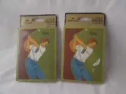 Vintage Hallmark Bridge 3 Table Tally Cards Golfer Set of 2 New Sealed