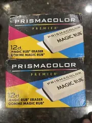 Prismacolor 73201 Premier Magic Rub Eraser 2 Boxes of 12 Each = 24 Total Erasers