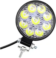 SUPVOX Round Offroad Driving Lamp 27w Mini SUV Car Truck Spotlight Ip65 Protection for Night Driving