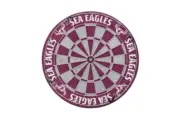 Manly Warringah Sea Eagles NRL Bristle Dart Board Christmas in July Sale
