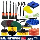 26Pcs Drill Brush Attachments Car Detailing Brush Kit for Auto Exterior Interior