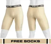 Compression Tights Football Running Shorts Mens Youth Skins Training Pants Socks