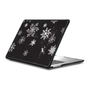 MacBook Air 15-inch (M2 - M4) Impact Case Snowflakes Dark