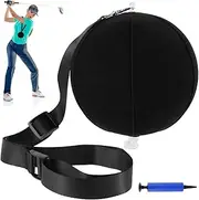 Golf Swing Training Aid Ball,Inflatable Tour Striker Ball Aid Beginner Striker Smart Ball Assistance for Swing Correction